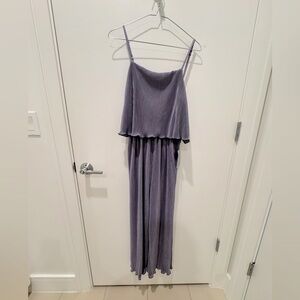 Pleated Petite Jumpsuit